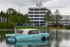 Messesee: Amphicar 770, schwimmfähiger PKW der Marke Amphicar, Bj: 60er-Jahre