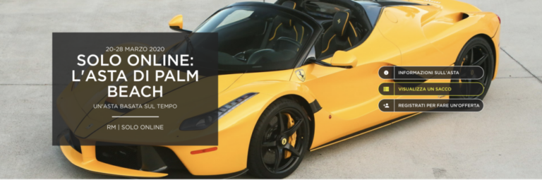 Oggi inizia l’asta RM Sotheby’s di Palm Beach, solo online: che fantastici Toyota 4×4!