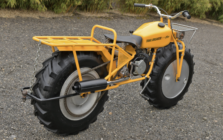 Una rara Rokon Trail-Breaker 2WD del 1967 sul sito di aste online Bringatrailer.com, senza riserva