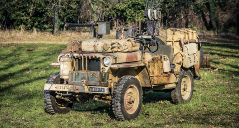 UNA FORD GPW SAS DEL 1942, SOPRAVVISSUTA NEL DESERTO NORDAFRICANO DELLA SECONDA GUERRA MONDIALE, IN ASTA AL TECHNO CLASSICA ESSEN (24-28 GIUGNO 2020) DA RM SOTHEBY’S