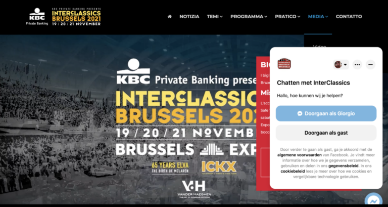 Interclassics Bruxelles 2021: auto storiche per tutti i gusti