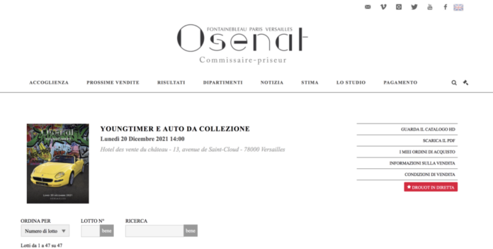 Catalogo asta Osenat