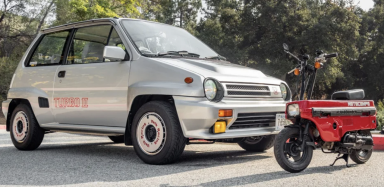 Su Bringatrailer: introvabile e mitica Honda City Turbo II con Motocompo